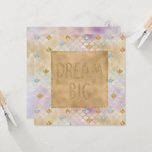 Guld Aqua Glitter Dream Lila Sjöjungfru