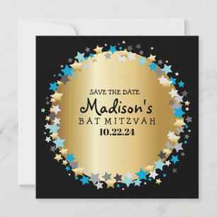 GULD Aqua Guld Stars Pub Bat mitzvah Spara datum