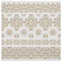 Guld- arabiskamönster tyg