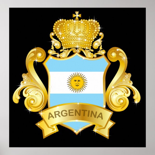 Guld Argentina Poster (Framsidan)