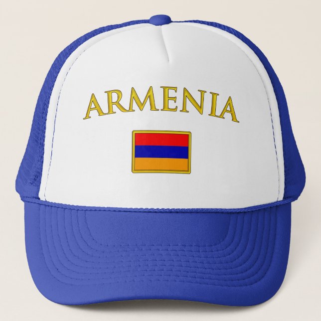 Guld- Armenien Truckerkeps (Framsida)