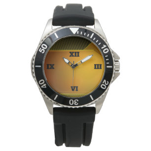 Guld Art Deco-design i ett modernt Stil Armbandsur