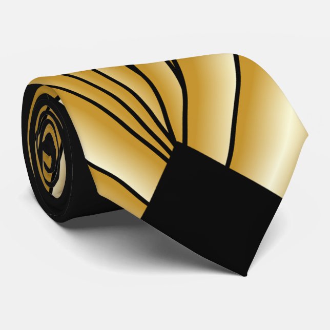 Guld Art Deco Design Slips (Rullad)