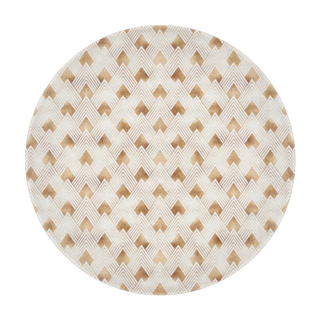 Guld Art Deco Mönster (Framsidan)