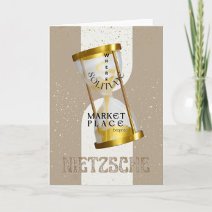 Guld Art nouveau introduvertfilosofi citat Kort