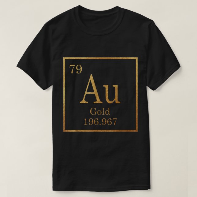 GULD Au Inslag Autism T Shirt (Design framsida)