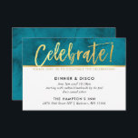 guld av tealblått vattenfärgämne party FIRANDE Inbjudningar<br><div class="desc">med kat masard >> www.simplysweetPAPERIE.com <<< En enkel design för din OSA REPLY CARDS - för att matcha dina huvudinbjudningar. Kärlek, men jag skulle vilja se vissa förändringar - ett annat färg-system, produkt, tillsätt ett foto eller anpassat för ett annat tillfälle - ingen oro bara kontakta mig, KAT@SIMPLYSWEETPAPERIE.COM jag är...</div>