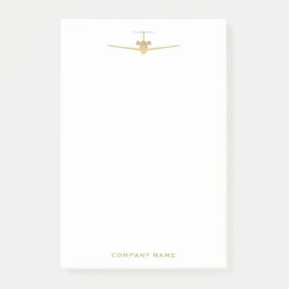 Guld Aviation Notes Post-it Block