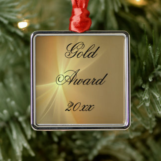 Guld Award Metall Ornament
