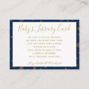 Guld Baby Bok begär Twinkle Star Blue för Twinkle Tilläggskort