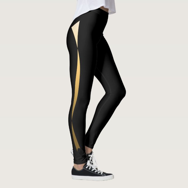 Guld- band leggings (Höger)