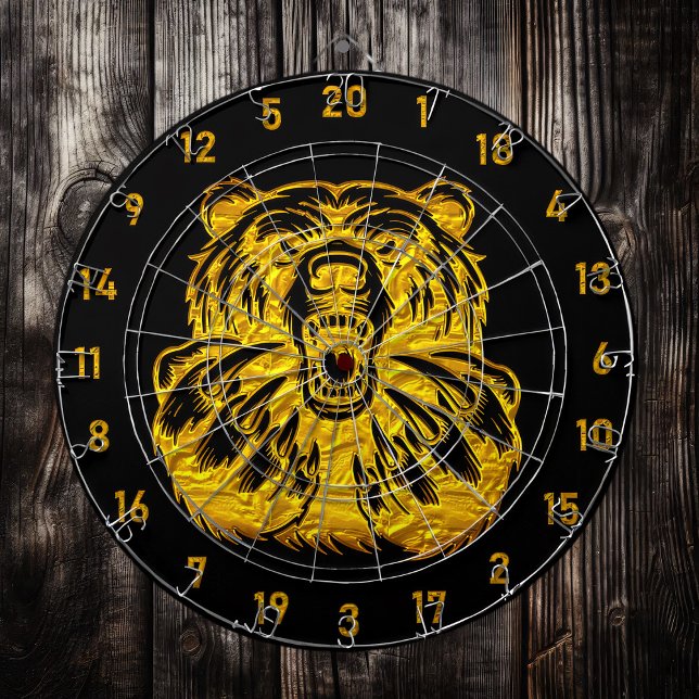 Guld Bear Dart Board for Enthusiast Darttavla (Skapare uppladdad)