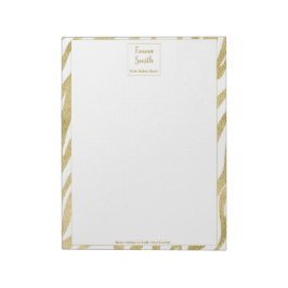 Guld Beauty Experience  Anteckningsblock