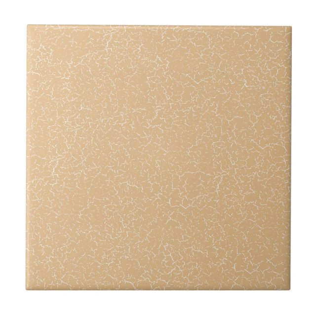 Guld Beige Crackle Glaze Solid Färg Tile Kakelplatta (Framsidan)