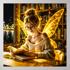 Guld-belysta eleganter tonåring guldkonst av mejer poster