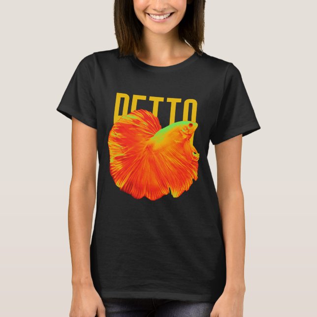 Guld Bettfisk T Shirt (Framsida)