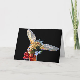 Guld Bin Blank Greeting Card Kort