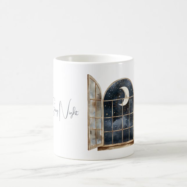 Guld Blå Silver Stjärnor Kaffemugg (Center)