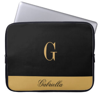 Guld Black Laptop Fodral