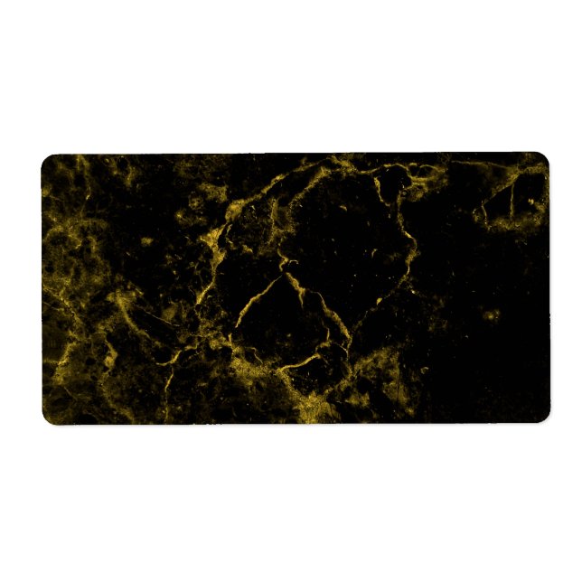 Guld Black Marble Fraktsedel (Framsidan)