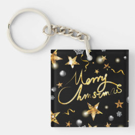 Guld Black Metallic Stars jul
