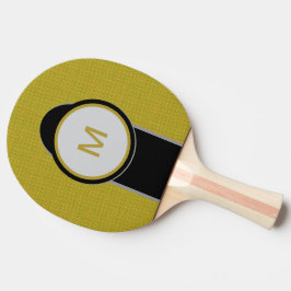 Guld Black Monogram Pingisracket