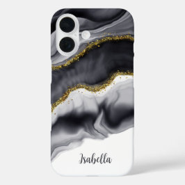 Guld Black Watercolor Personalize