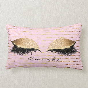 Guld Blänka Piska för Princess Stigning kända Lumbarkudde