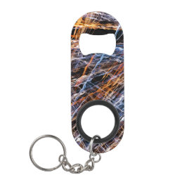 Guld- & blåttsöndring mini flasköppnare