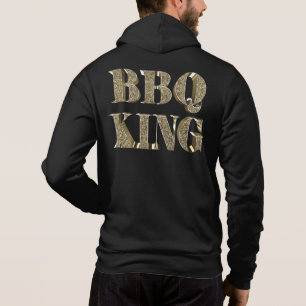 guld- Bling BBQ-kung för 3D T Shirt