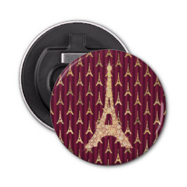 Guld Bling Eiffel Torn Flasköppnare