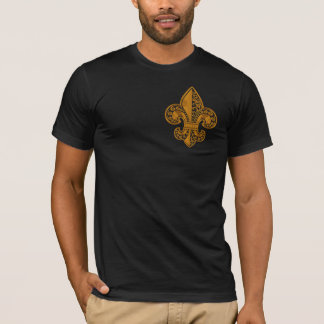 Guld- blom- Fleur #1 T Shirt