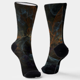 Guld blue och grått abstrakt