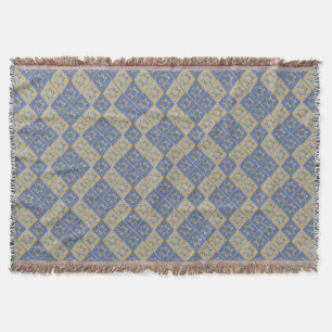 Guld Blue Star of David Art Panels Filt