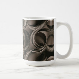Guld Botanisk Flödande Elegans Kaffemugg