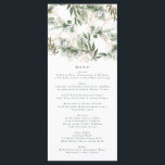 Guld botaniska Eucalyptus Elegant Grönt Pampas Meny<br><div class="desc">slimmad meny som matchar samlingen *om du vill ha fler pappra alternativ kan den här designen överföras till ett slimmat program *eller kontakta mig om du vill ha mer hjälp</div>