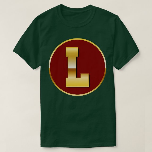 GULD BREV L T SHIRT (Design framsida)
