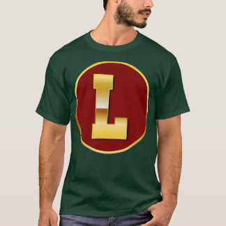GULD BREV L T SHIRT