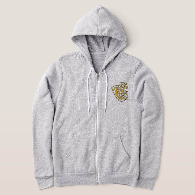 Guld Brev T Shirt (Laydown)