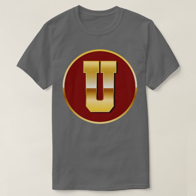 GULD BREV U T SHIRT (Design framsida)