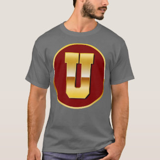 GULD BREV U T SHIRT