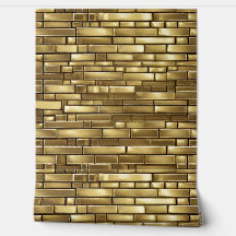 Guld Bricks Golden Mönster Elegant Minimalist