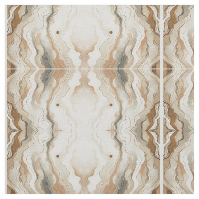 Guld, Bronze, abstrakt, Fabric, Textil, mönster Tyg (Provkarta)