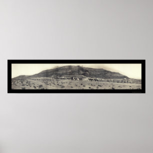 Guld- bryta mal NV-fotoet 1908 Poster