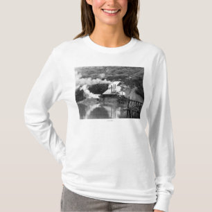 Guld bryter i Valdez, Alaska fotograferar Tee