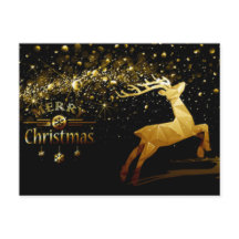 Guld bubblor, renar, Snöflingor God jul