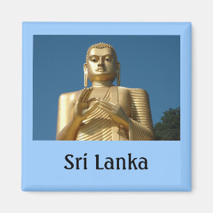 Guld- Buddha avbildar Magnet