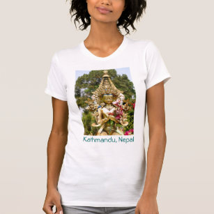 Guld- Buddha Kathmandu Nepal T-shirt