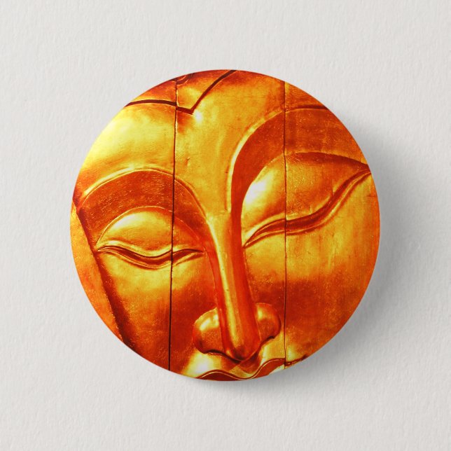 Guld- Buddha Knapp (Framsida)