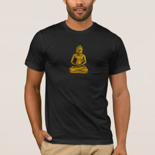 Guld- Buddha manar T-tröja Tee